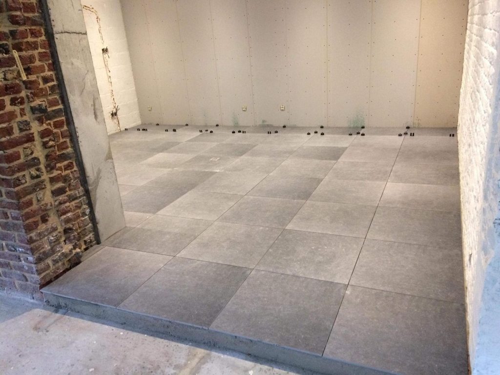 carrelage sol gris
