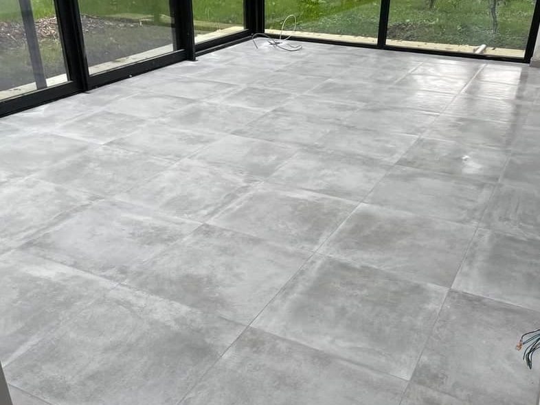 carrelage 60x60 véranda sol
