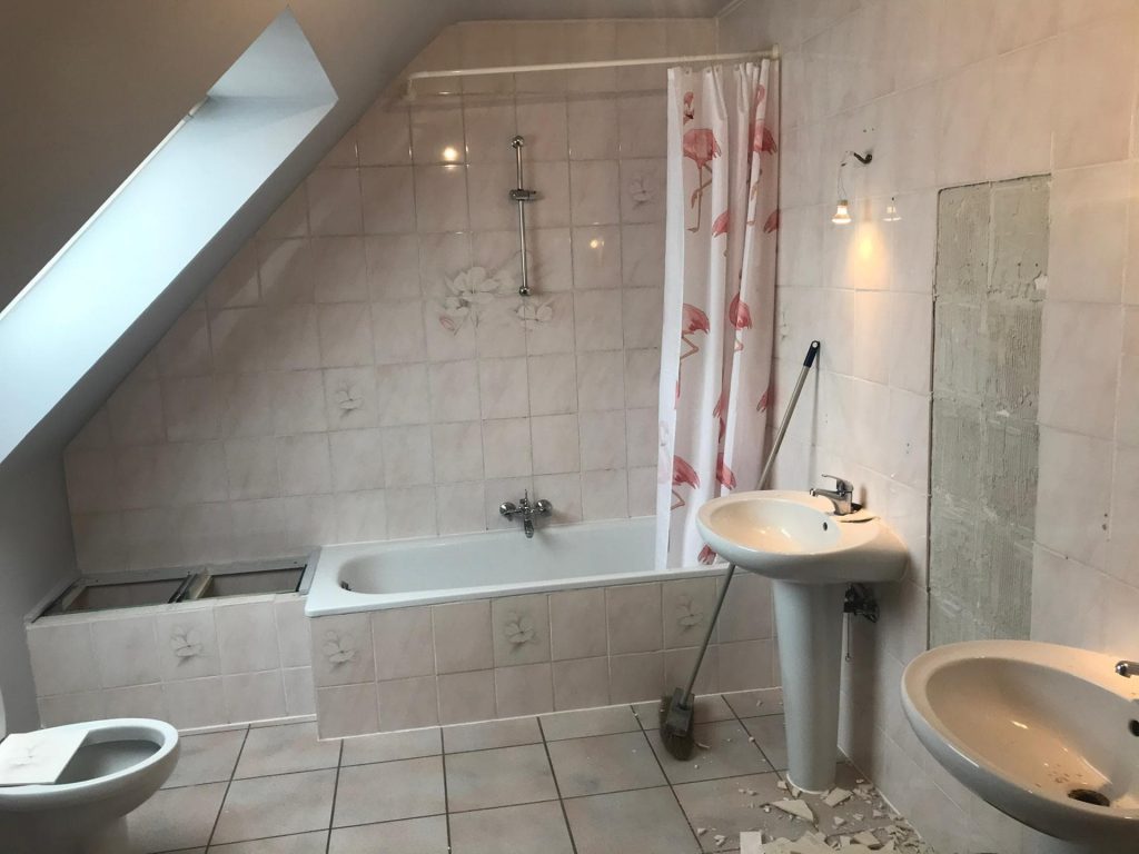rénovation salle de bain ancienne
