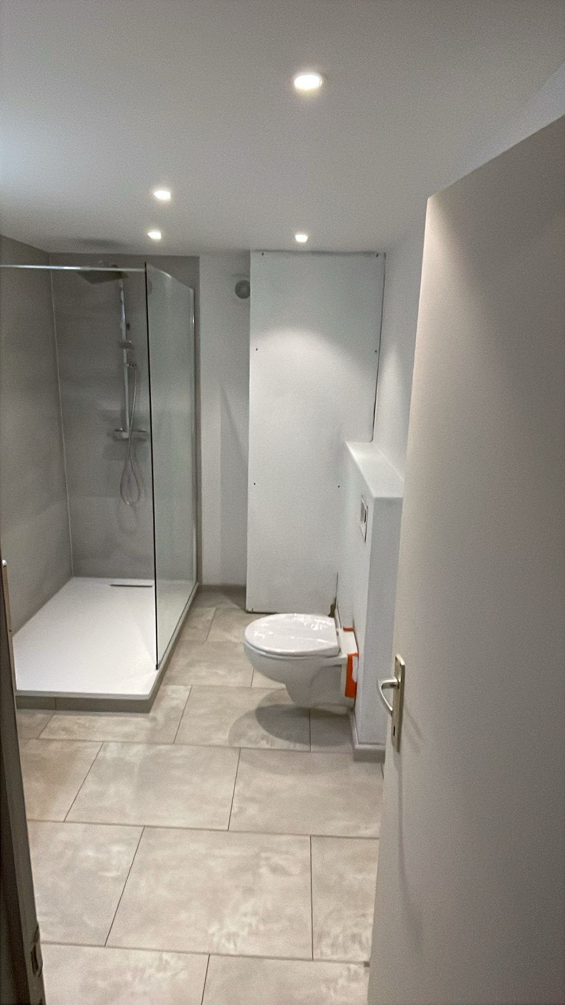 Rénovation d'une salle de bain à Andenne